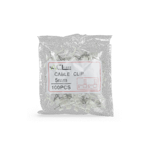 GRAPAS CLAVO ACERO BLANCA 5mm PAQ 100